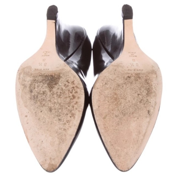 KATE SPADE NEW YORK Patent Leather Wedges Sz 8.5 - Picture 5 of 5